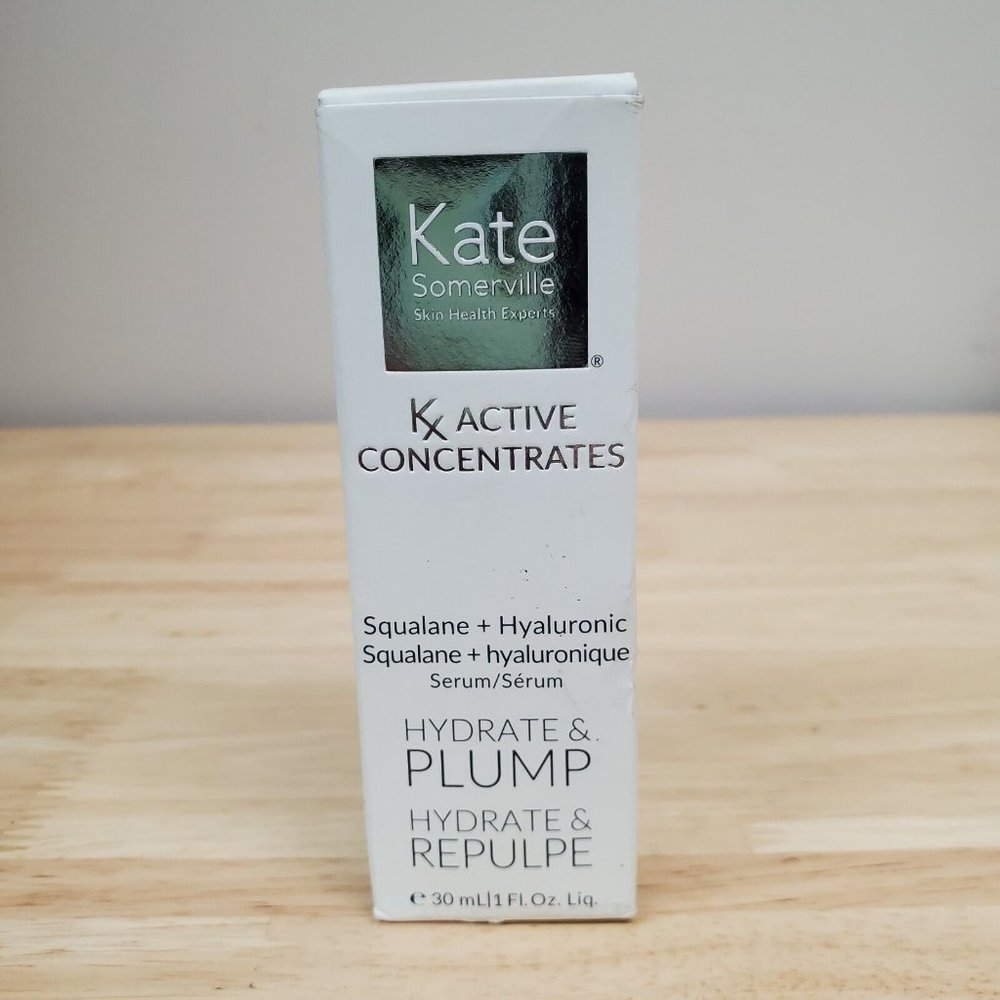 Kate Somerville Kx Active Concentrates Squalane HYDRATE & PLUMP Serum 1oz / 30ml